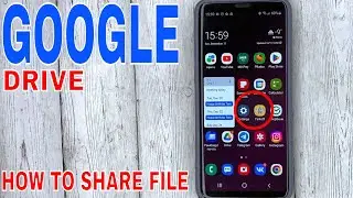 ✅ How To Share A File On Google Drive 🔴