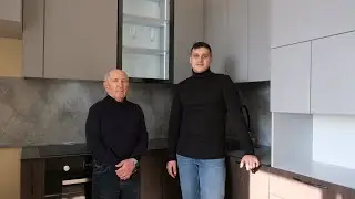 Брутальная кухня в новостройку