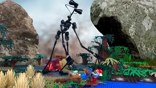 SIREN HEAD RETURNS /LEGO Animation / Siren Head Returns- Horror Short Film