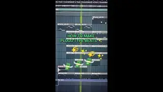 How to make an easy reverse PLUGGNB Type Beat like Stoopidxool in FL Studio! #Shorts