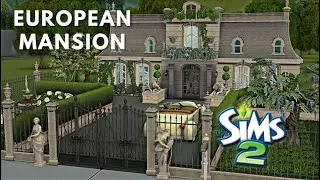 European Mansion | The Sims 2 Building | Custom Content