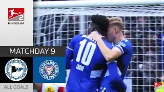 Goal Fest in Bielefeld | Arminia Bielefeld - Kiel 4-2 | All Goals | Matchday 9 - Bundesliga 2