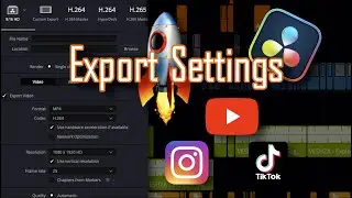 MY Render Settings for 2025 / DaVinci Resolve / Tutorial