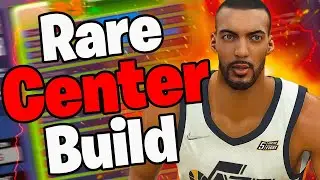 This RARE Inside Center Build Will DOMINATE The REC In NBA 2k24