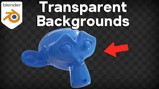 How to Render Transparent Backgrounds in Blender