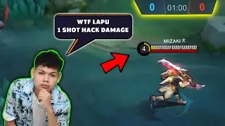 THIS FAMOUS STREAMER GOT AMAZED IN MY TOP GLOBAL LAPU LAPU ONE SHOT DAMAGE!!🔥(you must watch this)