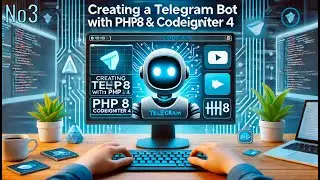 Телеграм бот: Пишем логику вывода капчи | CodeIgniter, MySQL | Урок №3