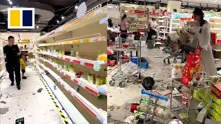 Rumours of supermarket closure in China spark chaos
