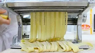 Тесто для пасты - Фетучини, Лазанья, Равиолли / Homemade Pasta