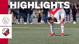 Penaltys voor een plek in de kwartfinale 😲 | Highlights Ajax O15 - FC Utrecht O15 | Beker