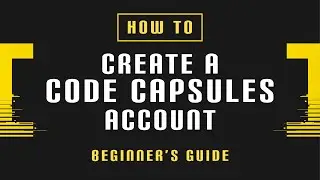 Creating a Code Capsules Account