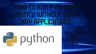 How to run python in ubuntu easily using gedit and terminal