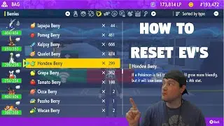 How to Reset EV's (Stats) in Pokemon Scarlet and Violet!