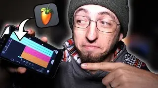 I made a CRAZY beat on FL Studio MOBILE! (making a beat fl studio)