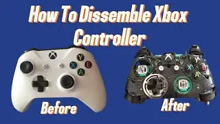 How to Dissemble Xbox Controller