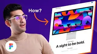 Apples Website Animation in Figma | Beginner Tutorial