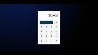 Simple Calculator Using Html, Css and Javascript