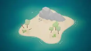 Stylized Island Doodle