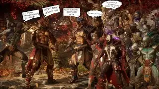 Shao Kahn calling every Black Character the N- Word 