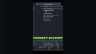 OBS YouTube access error. Please check your network connection or your YouTube.. // Windows 