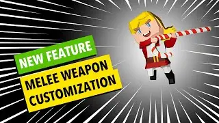 KoGaMa New Feature: Melee Weapon Customization