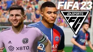 PSG vs Inter Miami | Input Affiché et Gameplay Réaliste | EA FC 24 Mod FIFA 23 PC