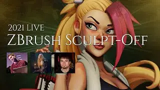 LIVE ZBrush Sculpt-Off - 2021