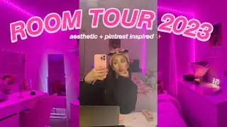 ROOM TOUR 2023 | aesthetic & pintrest inspired 🧸