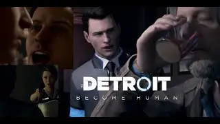 Detroit Become Human Знакомство с Хэнком,драка дома и убийство сына 3часть Doki Trash