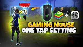 Best headshots Settings for Gaming Mouse Free Fire All Emulator BlueStacks 5😱