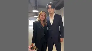 Dimash's visit to school