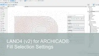 Fill Selection Settings | LAND4 for ARCHICAD®