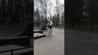 Rail Ride on CrankFlip #phonk #youtubeshorts #respect #bmx