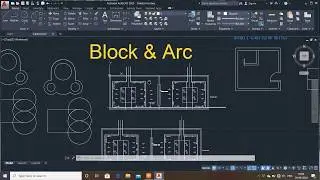 IMPORTANT ARCS IN AUTOCAD & HOW TO MAKE BLOCK