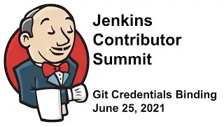 Ignite talks  - Git Credentials Binding