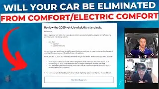Will YOUR Car Be ELIMINATED From Uber Comfort/Comfort Electric?