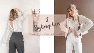 8 STYLING TIPS YOU MUST KNOW RIGHT NOW! Scandinavian Style | SandraEmilia