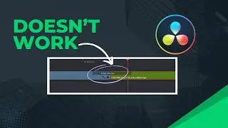 Transition NOT WORKING on Clips? The Easy FIX in DaVinci Resolve