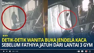 Detik-detik Wanita Buka Jendela Kaca Sebelum Fathiya Jatuh dari Lantai 3 Gym, Kini Diperiksa Polisi