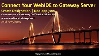 Connect SAP WebIDE to gateway OData | Fiori App using Gateway Service | Create Destination in WebIDE
