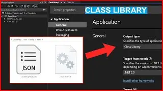 Visual Studio output type class library|Visual Studio 2022 output type class library