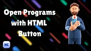 How to Open Programs with HTML Button | Easy Step-by-Step Tutorial