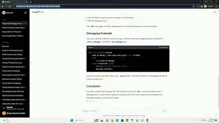 Python an up to date GUI debugger for Python2 7 and Python3 x without IDE
