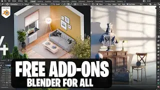 8 Free Best Blender Add-ons you Must Know!