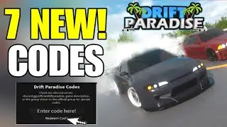 *NEW* ALL WORKING CODES FOR DRIFT PARADISE CODES IN 2024! ROBLOX DRIFT PARADISE CODES