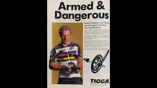 Tioga Revolver crankset from 1992 installation adjustment and overview