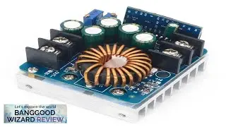 DC-DC 400W High-power Step Down Buck Converter DC 10V-60V Constant Voltage Constant Review