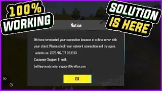 We Have Terminated Your Connection Because of a Data Error With Your Client | Bluestack | How to Fix