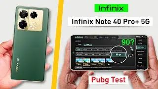 Infinix Note 40 Pro Plus 5G Pubg Test - Graphics Test.!🔥