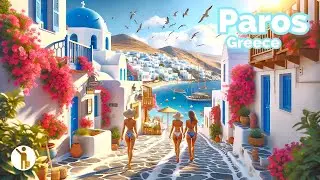 Paros, Greece 🇬🇷 - The Alternative Mykonos - 4k HDR 60fps Walking Tour (▶239min)